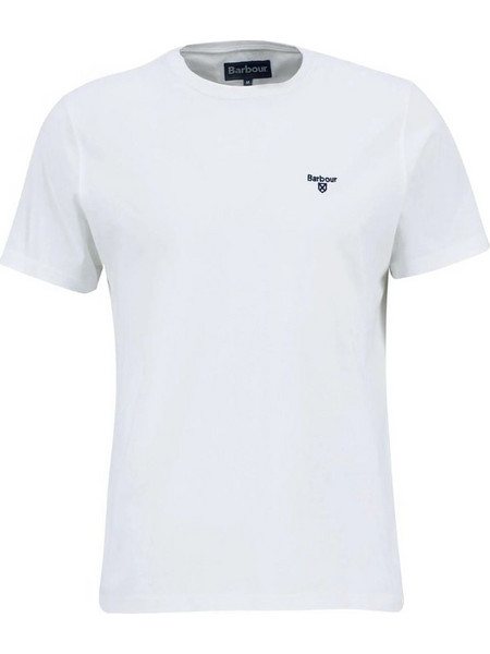 Barbour Tailored Essential Sports T-Shirt - ΛΕΥΚΌ
