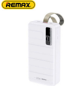 Remax RPP-506 Noah Series Power Bank 30000mAh 22.5W με Θύρα USB-A & Θύρα USB-C White