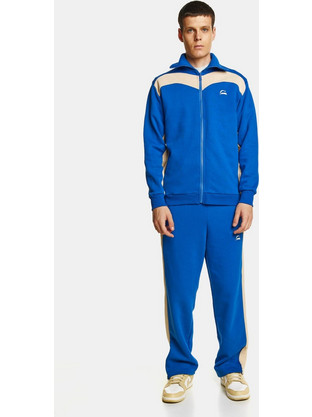False Alarm RETRO Zip-Up Sweatshirt Jacket - Blue
