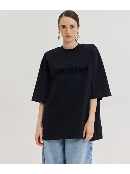 Hemithea Sahara Oversized T-Shirt Black