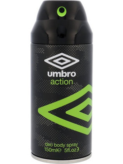 Umbro Action Antiperspirant Ανδρικό Αποσμητικό Spray Χωρίς Αλουμίνιο 150ml