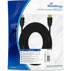 MediaRange Καλώδιο HDMI 1.4 HDMI Male to HDMI Male 10m Black