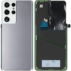 Συμβατό Πίσω Καπάκι Μπαταρίας για Samsung Galaxy S21 Ultra - Γκρι