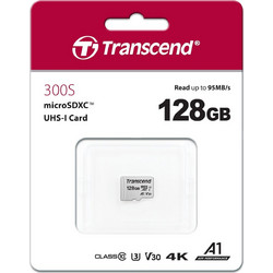 Transcend 300S microSDXC 128GB Class 10 U3 UHS-I