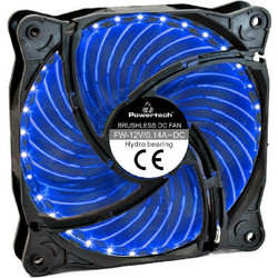 Powertech PT-907 Case Fan 120mm με Σύνδεση 3-Pin 4-Pin Molex Blue
