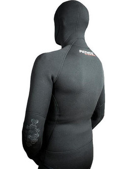 Pathos Onyx Ολόσωμη Στολή Κατάδυσης Ξυρισμένη Neoprene με Επιστήθιο για Ψαροντούφεκο 7mm