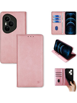 Sonique Vintage Magnet Θήκη Πορτοφόλι (Honor 400 Pro 5G) Ροζ Χρυσό