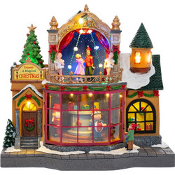 TOY SHOP ΜΕ ΜΟΥΣΙΚΗ KAI ΚΙΝΗΣΗ 30.5Χ18.5Χ28.5ΕΚ ΜΕ ΑΝΤΑΠΤΟΡΑ ΡΕΥΜΑΤΟΣ