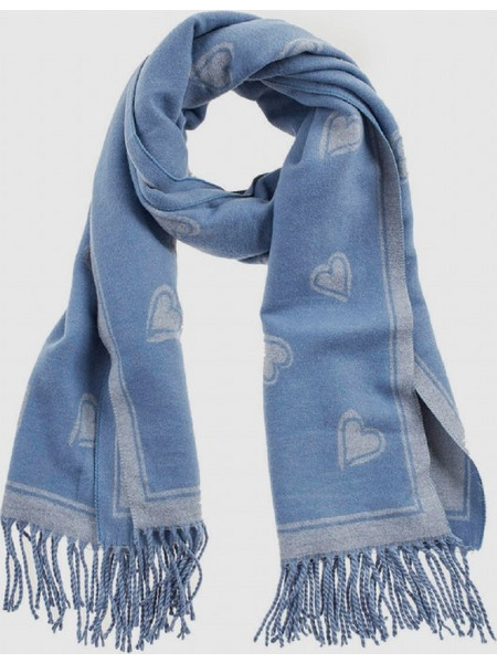 Verde Γυναικείο Κασκόλ/Εσάρπα 06-1155 Light Blue
