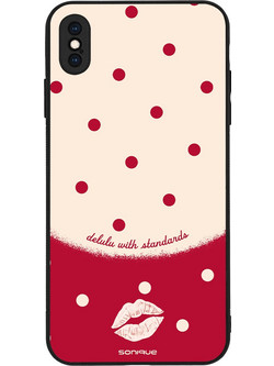Sonique Delulu Polka Era Series Back Cover Delulu Standards (iPhone XS Max)