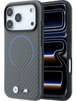 BMW M Carbon Printed Ring MagSafe Back Cover Gray (iPhone 18 Pro / 17 Pro)