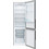 Candy CCT3L517ES Ψυγειοκαταψύκτης 260lt Υ176xΠ54.5xΒ55cm Inox