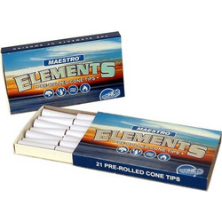 Τζιβάνες Elements Pre Rolled Cone Tips Προτυλιγμένες Κωνικές με 21 Τεμάχια - 1 Πακετάκι 716165154983