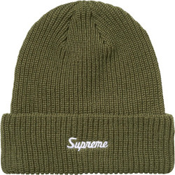 Supreme Loose Gauge Beanie 'Olive'
