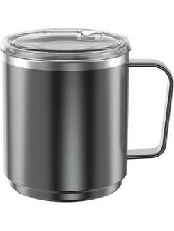 Θερμομονωτικό Ποτήρι Espresso KeepCup 340ml Ανθρακί Thermal Camp Mug M Nitro