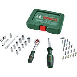 Bosch Σετ Καστάνιας 1/4" 37 Τεμαχίων