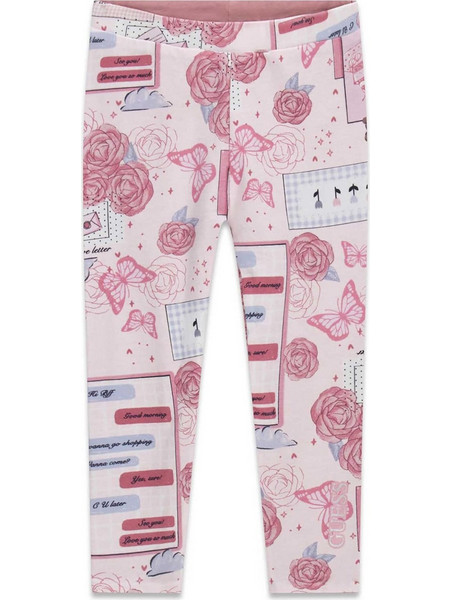 Guess παιδικό κολάν διπλής όψης με all-over print - K6YB12K3953 Ροζ