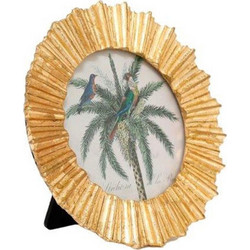 Κορνίζα 014.PH2461 Φ15cm Gold Μέταλλο