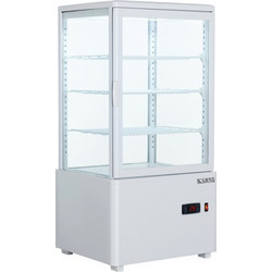 Karni ARIA-29068 Βιτρίνα Συντήρησης Επιτραπέζια λευκή 4 Επιπέδων 68lt 447x400x894mm (Εξουσιοδοτημένο Service)