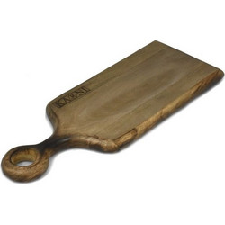 Nakaro(R) Ξύλο Σερβιρίσματος Με Λαβή 38x14,5εκ Σκούρο Χρώμα