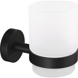 tesa MOON BLACK ΚΥΠΕΛΛΟ-ΚΡΑΤΗΡΑΣ ΟΔΟΝΤΟΒΟΥΡΤΣΑΣ ματ, συμπεριλαμβ. λύσης κόλλησης