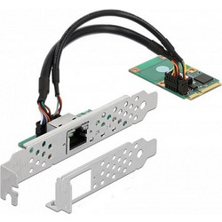 DeLOCK 95266 Ενσύρματη Κάρτα Δικτύου 1Gbps Mini PCI-e