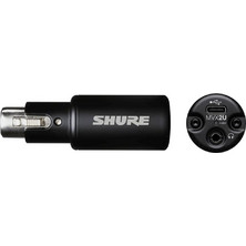 Shure MVX2U Gen 2 - Ψηφιακός προσαρμογέας ήχου XLR σε USB-C