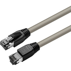 Microconnect S/FTP Cat.8.1 Καλώδιο Δικτύου Ethernet 10m Grey