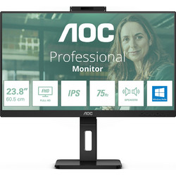 AOC 24P3CW IPS Monitor 23.8" 1920x1080 FHD 75Hz 4ms