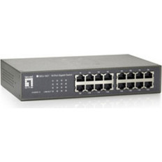 LevelOne GEU-1621 Unmanaged L2 Switch με 16 Θύρες Ethernet 1Gbps