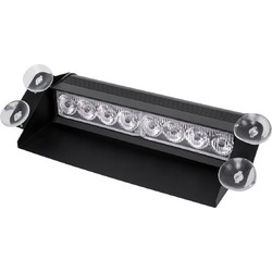 VenCore 6855-10010 - Μπάρα LED για Παρμπρίζ Αυτοκινήτου με Βεντούζες και Φωτισμό Έκτακτης Ανάγκης Μονού Χρώματος Πράσινο 12V