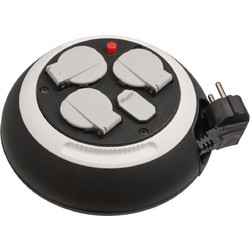 Brennenstuhl Comfort Line CL-S black/white H05VV-F 3G1.5