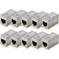 Αξεσουάρ Δικτύου Digitus modulare Kupplung CAT 6 shielded - 10 Stk