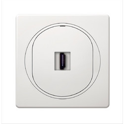 Πρίζα EON HDMI/HDMI socket Keystone, white