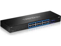 Trendnet TEG-30262 Unmanaged L2 Switch με 24 Θύρες Ethernet 1Gbps και 2 SFP Θύρες