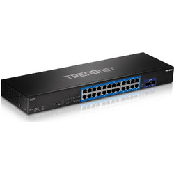Trendnet TEG-30262 Unmanaged L2 Switch με 24 Θύρες Ethernet 1Gbps και 2 SFP Θύρες