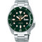 Seiko 5 Sports Ανδρικό Ρολόι Αυτόματο με Ασημί Μεταλλικό Μπρασελέ SRPD63K1