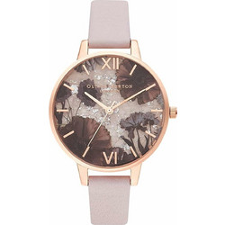 Olivia Burton Γυναικείο Ρολόι με Ροζ Μεταλλικό Μπρασελέ OB16SP15
