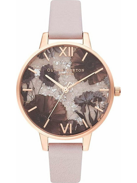 Olivia Burton Γυναικείο Ρολόι με Ροζ Μεταλλικό Μπρασελέ OB16SP15