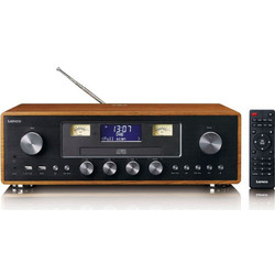 Lenco DAR-081 Ηχοσύστημα Hi-Fi με CD Player Brown