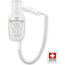 Πιστολάκι Μαλλιών Valera με Ισχύ 1.6kW Shaver Wall Mounted Holder