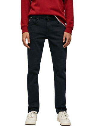 Pepe Jeans Hatch Ανδρικό Τζιν Παντελόνι Ελαστικό Slim Εφαρμογή Dark Denim PM206524BB32-000