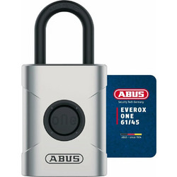 Abus Λουκέτο Πέταλο με Κλειδί Ασημί S71020860