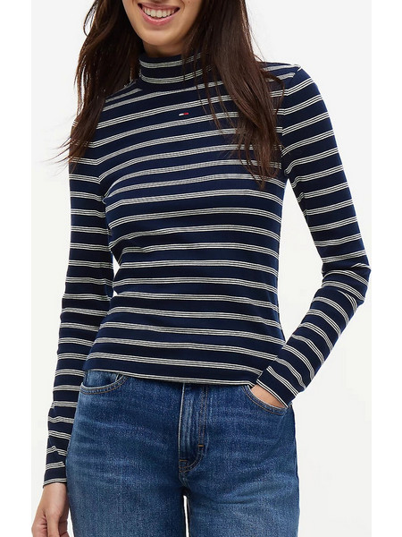TOMMY JEANS TJW ESSENTIAL MOCK NECK DW0DW19830-0X5 Mixed
