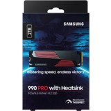 Samsung 990 Pro With Heatsink SSD 2TB M.2 NVMe PCI Express 4.0