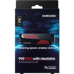 Samsung 990 Pro With Heatsink SSD 2TB M.2 NVMe PCI Express 4.0