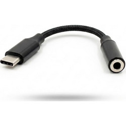 Vakoss TC-5681 Headphone Adapter (USB-C to 3.5mm Mini-Jack) - Black
