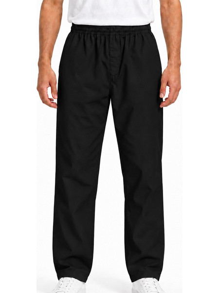 Shaikko Lava Str8 Loose Pant Ανδρικό Παντελόνι Καπαρντίνα Μαύρο SKU226BE11-20