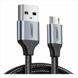 UGREEN Καλώδιο Φόρτισης US290 60148 USB σε Micro USB 2m Γκρι - 340087