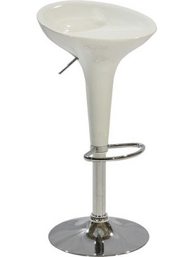 ΣΚΑΜΠΩ ΜΠΑΡ DAISY HM200.02 ΜΕ ΑΜΟΡΤΙΣΕΡ ΣΕ ΛΕΥΚΟ ΧΡΩΜΑ 44x38x78 εκ